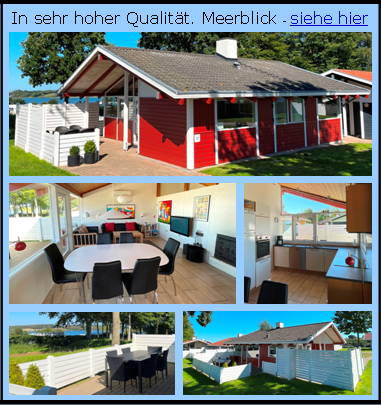 FERIENHAUS NR. 23 - In sehr hoher Qualitt in ruhiger und kinderfreundlicher Umgebung. Alles im Haus ist komplett neu-renoviert worden. Eins der attraktivsten Ferienhuser dieses Feriengebietes. Bei Sandskr Strand - Ljt Feriecenter / Ferienpark nordlich von Aabenraa an der Ostkste in Sdjtland / Nordschleswig. Etwa 30 Kilometer von der Grenze Deutschland - Dnemark !