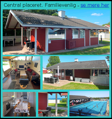 FERIEBOLIG NR. 11 - Familievenlig og srdeles centralt beliggende tt p strand, swimmingpool og Centerbygningen hvor mange aktiviteter foregr. Ved Sandskr Strand / Ljt Feriecenter nord for Aabenraa p stkysten i Snderjylland !